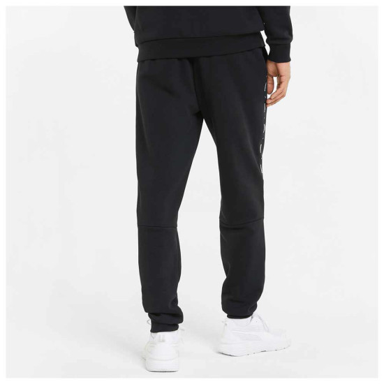 Puma Ανδρικό παντελόνι φόρμας Essentials+ Tape Sweatpants Puma Ανδρικό παντελόνι φόρμας Essentials+ Tape Sweatpants